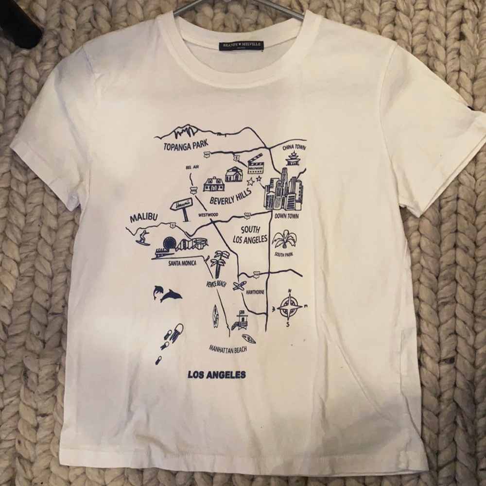 Cute brandy Melville LA shirt